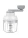 Azonee Manual Garlic Chopper, Food Chopper for Kitchen, 250ml Vegetable Chopper, Portable Mini Food Cutter for Vegetables, Fruits, Chili Peppers, Ginger, Onion, Garlic, Herbs and Meat
