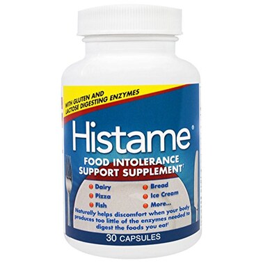 Naturally Vitamins Histame Food Intolerance 30 Cap 1-Ea