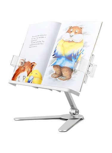 UPERGO Recipe Holder Book Stand with Page Clip