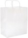 Packing SNH paper White Bag Twisted Handle - 28 X 33 X 16, 25 Units