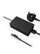 Adapter Compatible for Microsoft Surface Pro 3/4/5/6, 7 Surface Go/Go 2(2020) Black