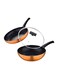 3-Piece Cookware Set Copper