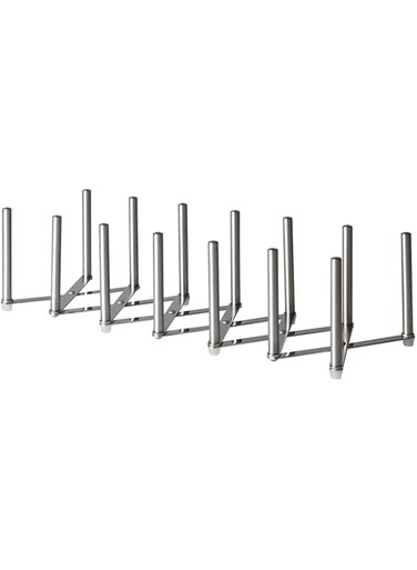 Ikea New Variera Pot Lid Organizer Stainless Steel Multi-use Adjustable Lenght