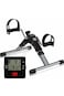 Mini Stepper Folding Desk Bike Pedal Exerciser ABS Steel Construction Home Office Fitness Workout Mi