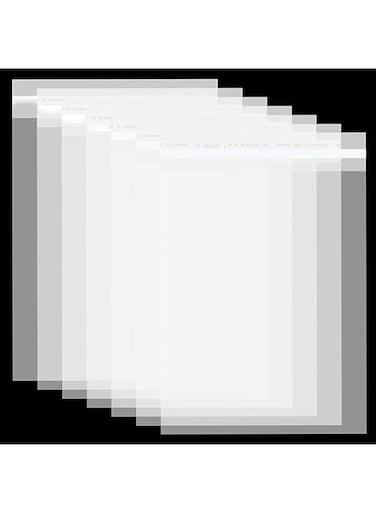 Rosy.Moment Clear Resealable Plastic Bags Self Adhesive Sealing OPP Cello Bags for Bakery Cookies Candy Treats Decorative Wrappers, 50pcs Size 20.3x30.5cm