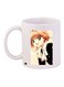 Cartoon Girl Printed Coffee Mug White/Beige/Black