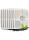 8Pcs Triple Filtration System Replacement Cat Water Fountain Filters，Multi-Filter Pet Fountain Replacement Filter Cartridge,Cotton Activated Carbon Cat Fountain Filter Replacement.