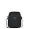 Delsey Picpus 1 Compartment Vertical Mini Crossbody Bag Black
