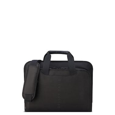 Delsey Arche 2 Compartment Briefcase 15 6 Black