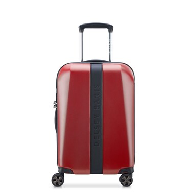Promenade Hard 2.0 55cm 4 Double Wheel Expandable Cabin Luggage Trolley Burgundy