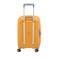 Recycled Delsey Clavel  55Cm Hardcase 4 Double Wheel Expandable Cabin Luggage Trolley Yellow