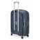 Recycled Delsey Clavel  70Cm Hardcase 4 Double Wheel Expandable Check-In Luggage Trolley Blue Jean
