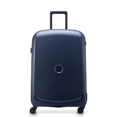 Belmont Plus Non Expandable  71Cm Check-In Luggage 4 Double Wheel Trolley blue