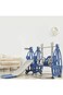 Kikibebe 3-In-1 Multi-Function Baby Slide &amp; Swing &ndash; For Ages 1-6, Indoor Use &ndash; Blue