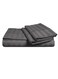 King Size Stripe Bed Sheet Set 100% Cotton Premium Quality 200x200+20cm