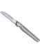 Global Straight Peeling Knife, 6 cm. Stainless Steel. Ergonomic Dimpled handles ensures safe grip. Perfectly Balanced. Handcrafted in Japan.