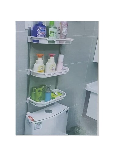 MISBAH Bathroom Over the Toilet Storage Shelf 2/3-Tier Bathroom Organizer, No Drilling