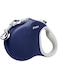 Fida Retractable Extra Length Dog Leash, 26Ft/8M Tape Blue Leash For Large Dog Up To 50Kg