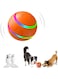 Intelligent with coloured lights dog interactive toy ball, electric chase toy ball, pet ferret interactive toy ball. Suitable for small and large cats and dogs and other pets to play.