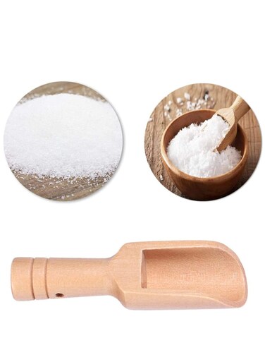 Scoop Spoon Bath Salt Water Dipper Cup Powder Flour =Scooper Small Shovel Teaspoon for Home, Salts, Candy, Spices, Laundry Detergent, Tea, Coffee Beans, 8pcs