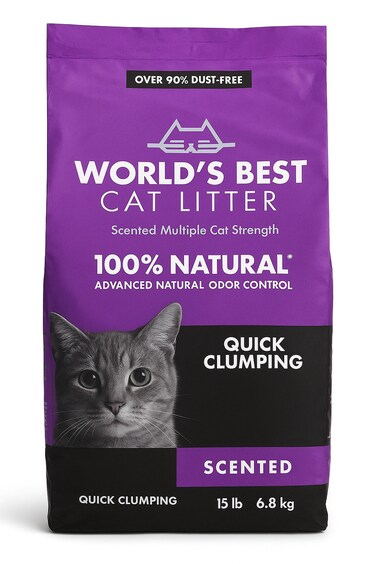 World Best Scented Multi Cat Clumping 15lb-6.8Kg