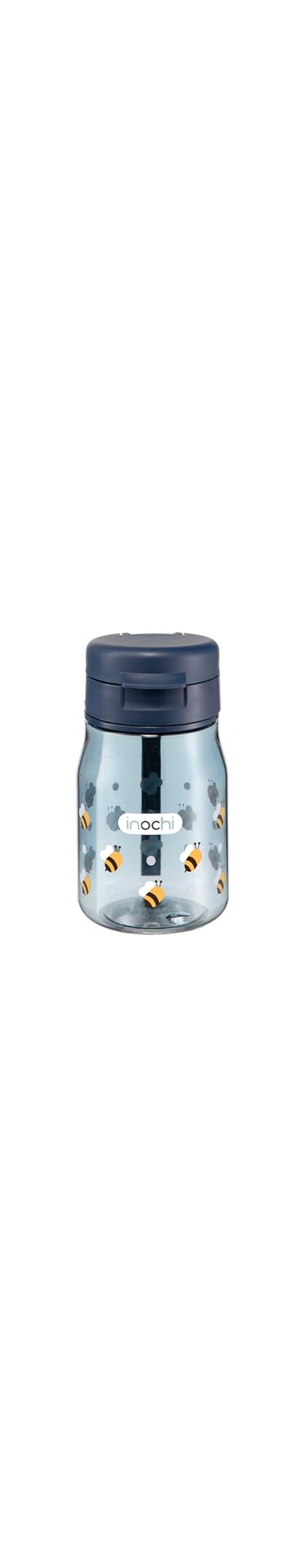 Inochi Kita Fami kids Water Bottle 350ml Premium Quality BPA Free Non-Toxic and Safe For Cold Drinks with Leak Proof Flip Top Lid for Outdoors,School With Carry Strap Dishwasher Safe-Indigo Blue