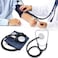 Manual Blood Pressure Watch With Stethoscope Double Tube Double Head Old Sphygmomanometer Arm Type Sphygmomanometer