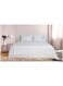 COLLECTION WHITE Double Flat Sheet with 2 Pillow Cases 220x240 cm