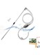 Joyzzz Fish Tank Cleaning Kit, Aquarium Gravel Cleaner Siphon Water Changer, Aquarium Gravel Cleaner with Thinner Water Tube, Siphon Water Changer for Fish Tank Cleaning Gravel Sand