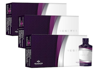 Jeunesse Global Reserve Antioxidant Fruit Blend Nutritional Supplement 30ml 30 Packets per Box Pack of 3