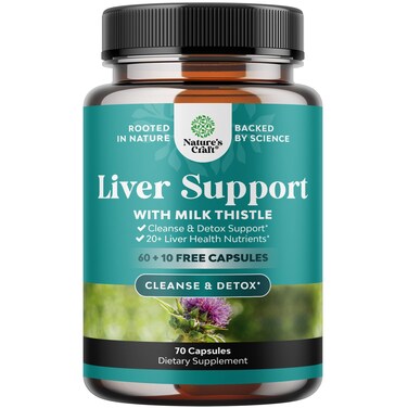 Liver Cleanse Detox  Repair Formula  Herbal Liver Support Supplement with Milk Thistle Turmeric Dandelion Root  Artichoke Extract for Liver Health  Silymarin Milk Thistle Liver Detox Capsules