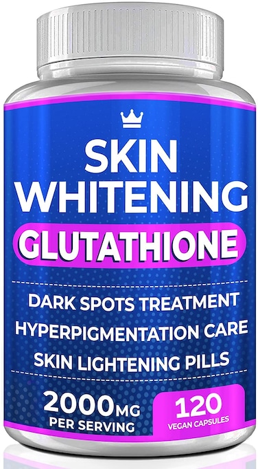 Glutathione Whitening Pills  120 Capsules 2000mg Glutathione  Effective Skin Lightening Supplement  Dark Spots Melasma  Acne Scar Remover Hyperpigmentation Treatment  AntiAging Antioxidant