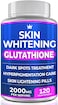 Glutathione Whitening Pills  120 Capsules 2000mg Glutathione  Effective Skin Lightening Supplement  Dark Spots Melasma  Acne Scar Remover Hyperpigmentation Treatment  AntiAging Antioxidant