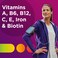 Centrum Multivitamin for Women MultivitaminMultimineral Supplement with Iron Vitamin D3 B Vitamins and Antioxidant Vitamins C and E Gluten Free NonGMO Ingredients  120 Count