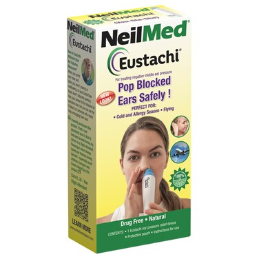 NeilMed EustachiEustachian Tube ExercisePop Blocked Ears Safely Helps Relieve Ear Pressure
