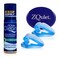 ZQuiet AntiSnoring Mouthpiece Blue  Cleaner 15oz Bottle Starter Pack with 2 Sizes Made in USA BPAFree MedicalGrade Material
