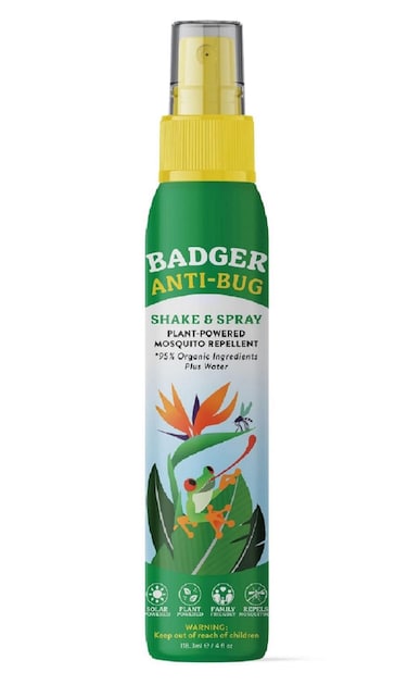 Badger  AntiBug Shake  Spray DEETFree Natural Bug Spray EcoFriendly Certified Organic Mosquito Spray Great for Kids Insect Repellent 4 Fl Oz