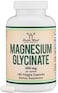 Magnesium Glycinate 400mg 180 Capsules Vegan Safe Third Party Tested Gluten Free NonGMO High Absorption Magnesium by Double Wood Supplements