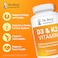 Dr Berg Vitamin D3 K2 wMCT Powder Includes 10000 IU of Vitamin D3 100 mcg MK7 Vitamin K2 Purified Bile Salts Zinc Magnesium for Ultimate Absorption K2 D3 Vitamin Supplement 120 Capsule