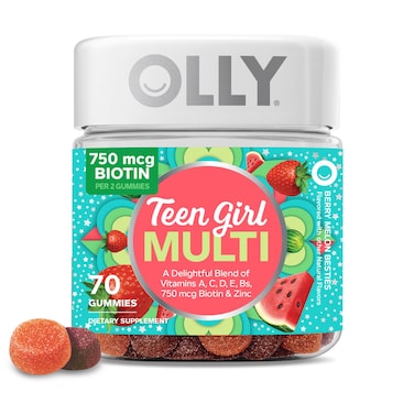 Olly Multivitamin Kids Girl 70 Count