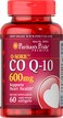 Puritans Pride QSorb CoQ10 600mg Supports Heart Health60 Rapid Release Softgels