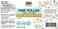 Pine Pollen Tincture  Pine Pollen Powder Liquid Extract for Immune Support  Alcohol  Sugar Free Natural Herbal Supplement  Vegan Pine Pollen Drops 4 FlOz