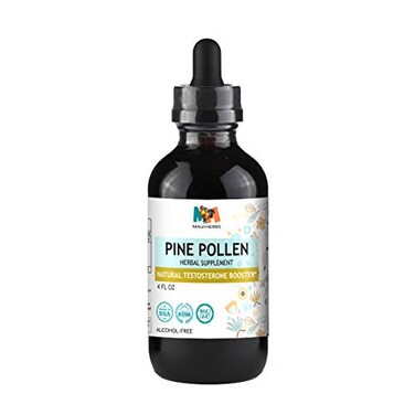 Pine Pollen Tincture  Pine Pollen Powder Liquid Extract for Immune Support  Alcohol  Sugar Free Natural Herbal Supplement  Vegan Pine Pollen Drops 4 FlOz