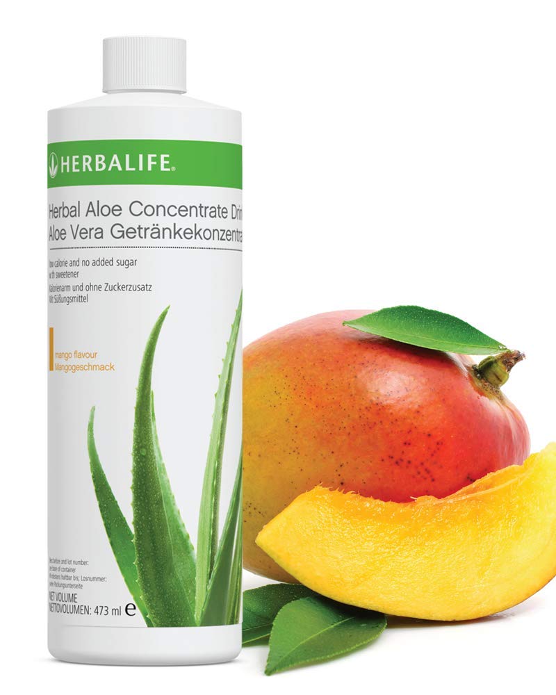 Buy HerbalifeHerbal Aloe Concentrate Mango Pint for Digestive Health Online  | Carrefour UAE