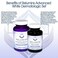 ReluminsAdvanced White Set  1650mg Glutathione Complex 90 Capsules and Advanced Vitamin C with Rose HIPS and Bioflavonoids 60 Capsules Bundle
