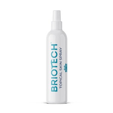 BRIOTECH Pure Hypochlorous Acid Spray Multi Purpose Topical Body Facial Mist Eyelid Cleanser Support Against Irritation Redness Relief Dry Skin Scalp Treatment Packaging May Vary 8 fl oz