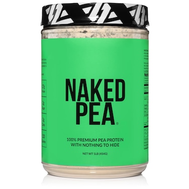 NAKEDPea  Pea Protein Isolate  Plant Based Vegetarian  Vegan Protein Easy to Digest NonGMO No Lactose No Soy and Gluten Free  15 Servings