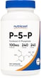 Nutricost P5P Vitamin B6 Supplement 100mg 240 Capsules Pyridoxal5Phosphate  Vegetarian Friendly NonGMO Gluten Free
