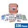 336 Piece First Aid Kit Plastic Case