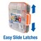 336 Piece First Aid Kit Plastic Case